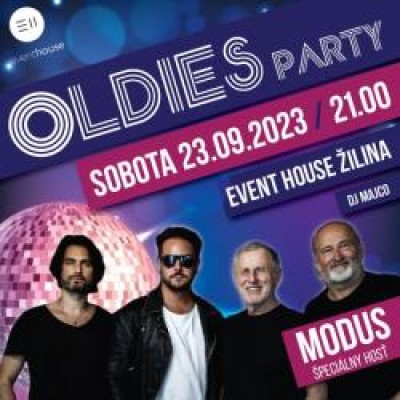 Oldies party s Modusom Event House Žilina