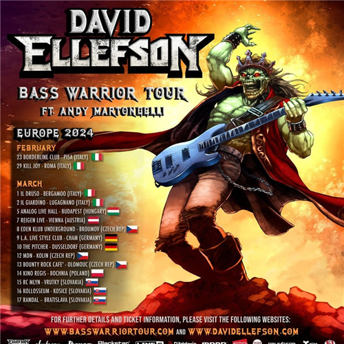 DAVID ELLEFSON (MEGADETH) FT. ANDY MARTONGELLI
