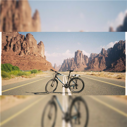 Okolo sveta s Michalom Tlelkom - Saudská Arábia na bicykli