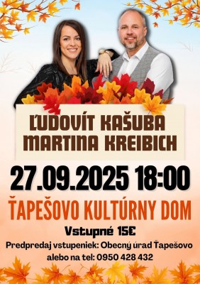 Ľudovít Kašuba a Martina Kreibich