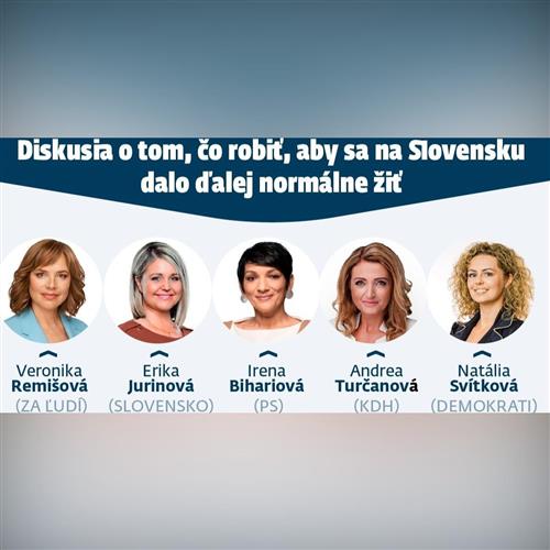 Diskusia - Ženy v politike: Spolupráca je cesta