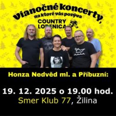 Honza Nedvěd a Příbuzní – vianočný koncert