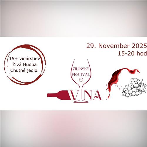 Žilinský festival vína 2025