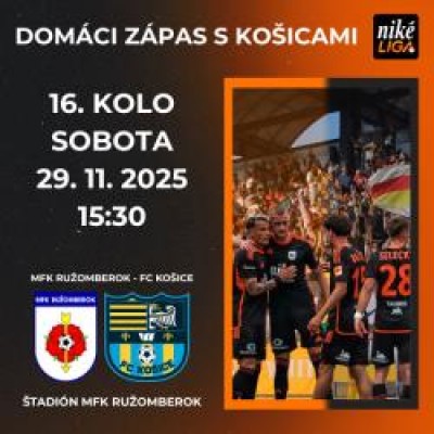 MFK Ružomberok- FC Košice