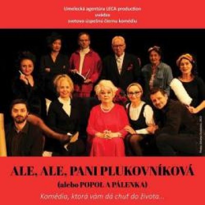 ALE, ALE, PANI PLUKOVNÍKOVÁ – divadelná komédia