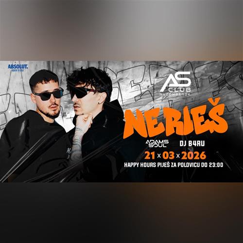 NERIEŠ LIVE - AS CLUB RUŽOMBEROK