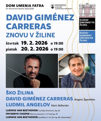DAVID GIMÉNEZ CARRERAS ZNOVU V ŽILINE