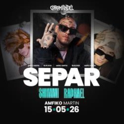 Coromandel. Separ, Shimmi, Raphael a dalši.