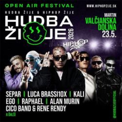 HUDBA ŽIJE VALČA (MARTIN)