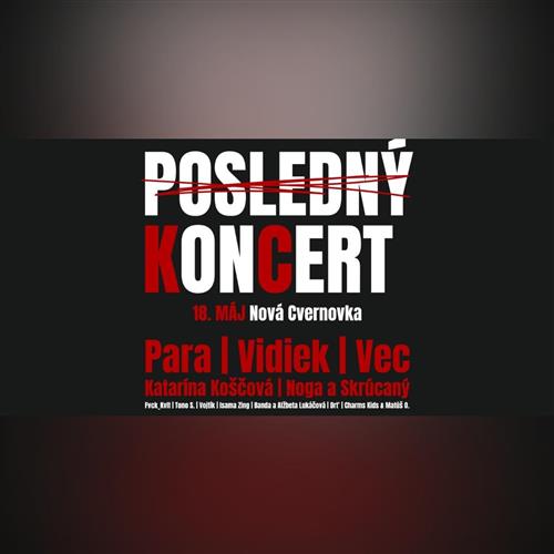 Benefičný koncert pre kultúrne centrá v Novej cvernovke