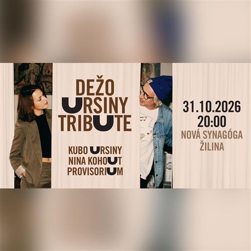 Dežo Ursiny Tribute: Kubo Ursiny & Nina Kohout