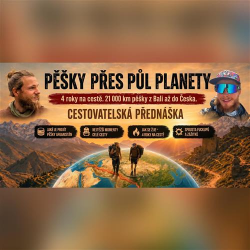 VAGABUNDI NA CESTÁCH – PĚŠKY PŘES PŮL PLANETY: Z BALI DO ČESKA