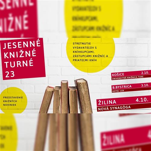 Jesenné knižné turné Združenia vydavateľstiev a kníhkupectiev Slovenska