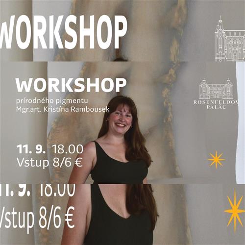 WORKSHOP prírodného pigmentu