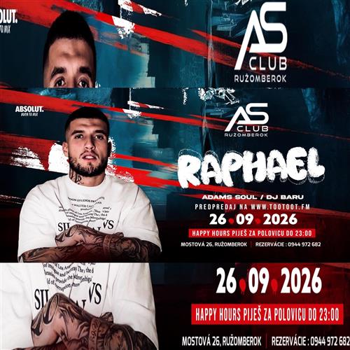 RAPHAEL LIVE AS CLUB