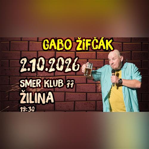 Gabo Žifčák Stand-up Open-mic Žilina